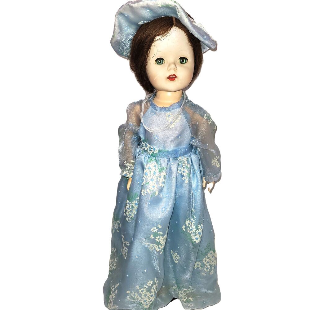 20" Vintage 1950 MCM  "Margret Rose" Walker Doll By Mollye